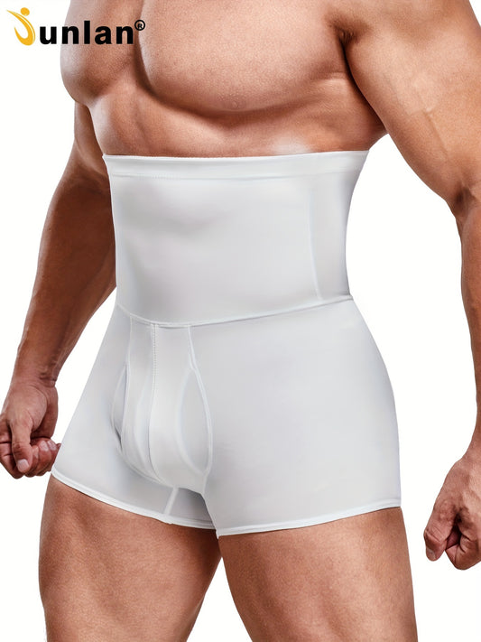 Men's High Waist Tummy Control Shorts - Seamless Slimming Body Shaper for Gym and Casual Wear - Looped In Style