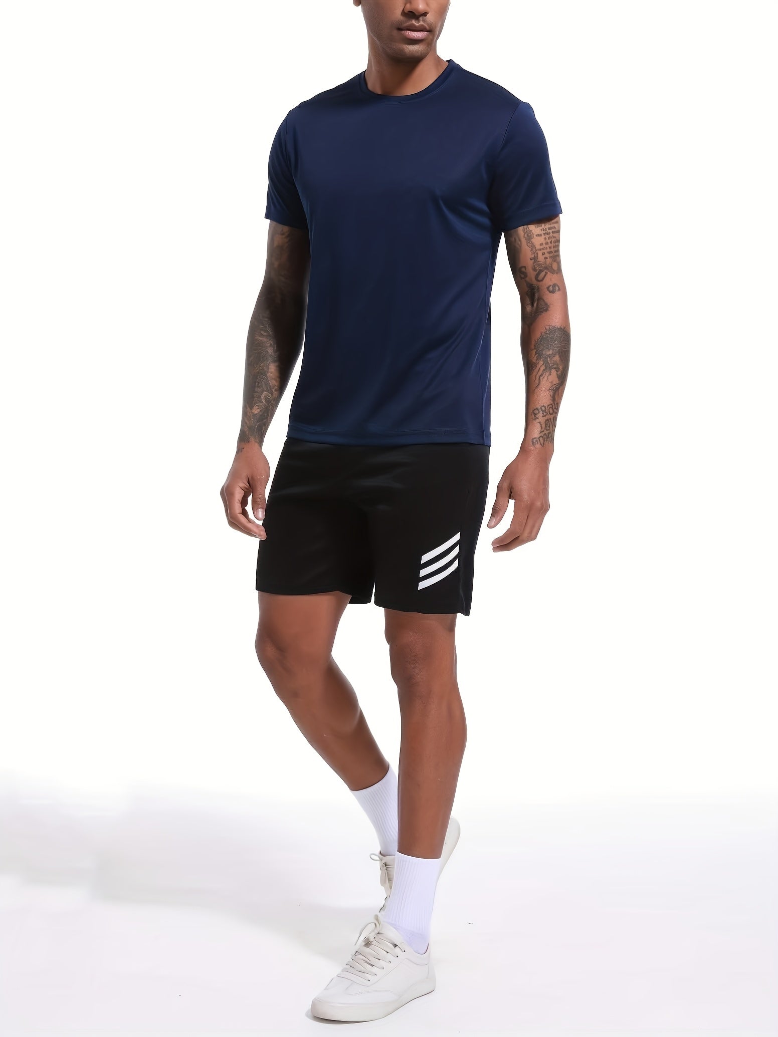 HOVSIYLA 12 Pack Mens Moisture Wicking Athletic Short Sleeve T Shirts Breathable Polyester Casual Outdoor Workout Gear Versatile Workout Shirts - Looped In Style