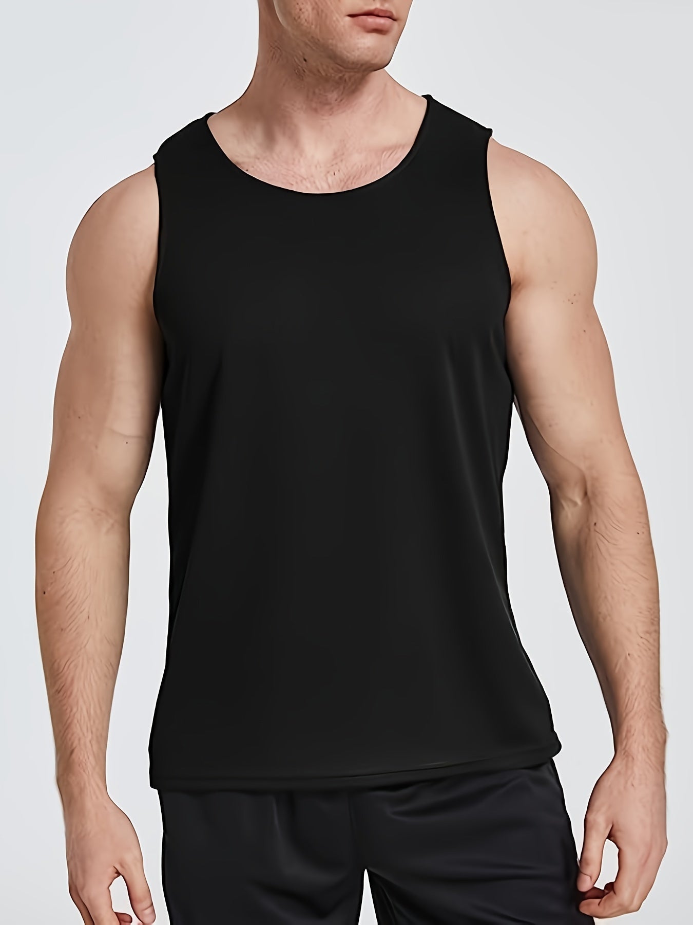 6 Pack Moisture Wicking Men's Athletic Tank Tops Quick Dry Shirts for Outdoors and Sports - Looped In Style