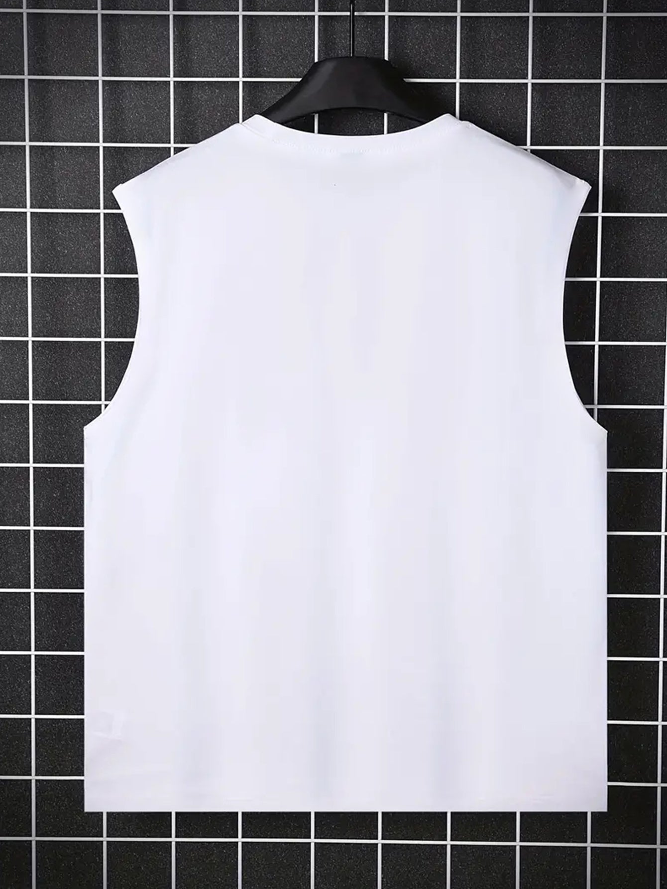 Men's Summer Fashion Printed Short Sleeve T Shirt 100 Percent Cotton Round Neck Pullover Sports Breathable Sleeveless Vest - Looped In Style