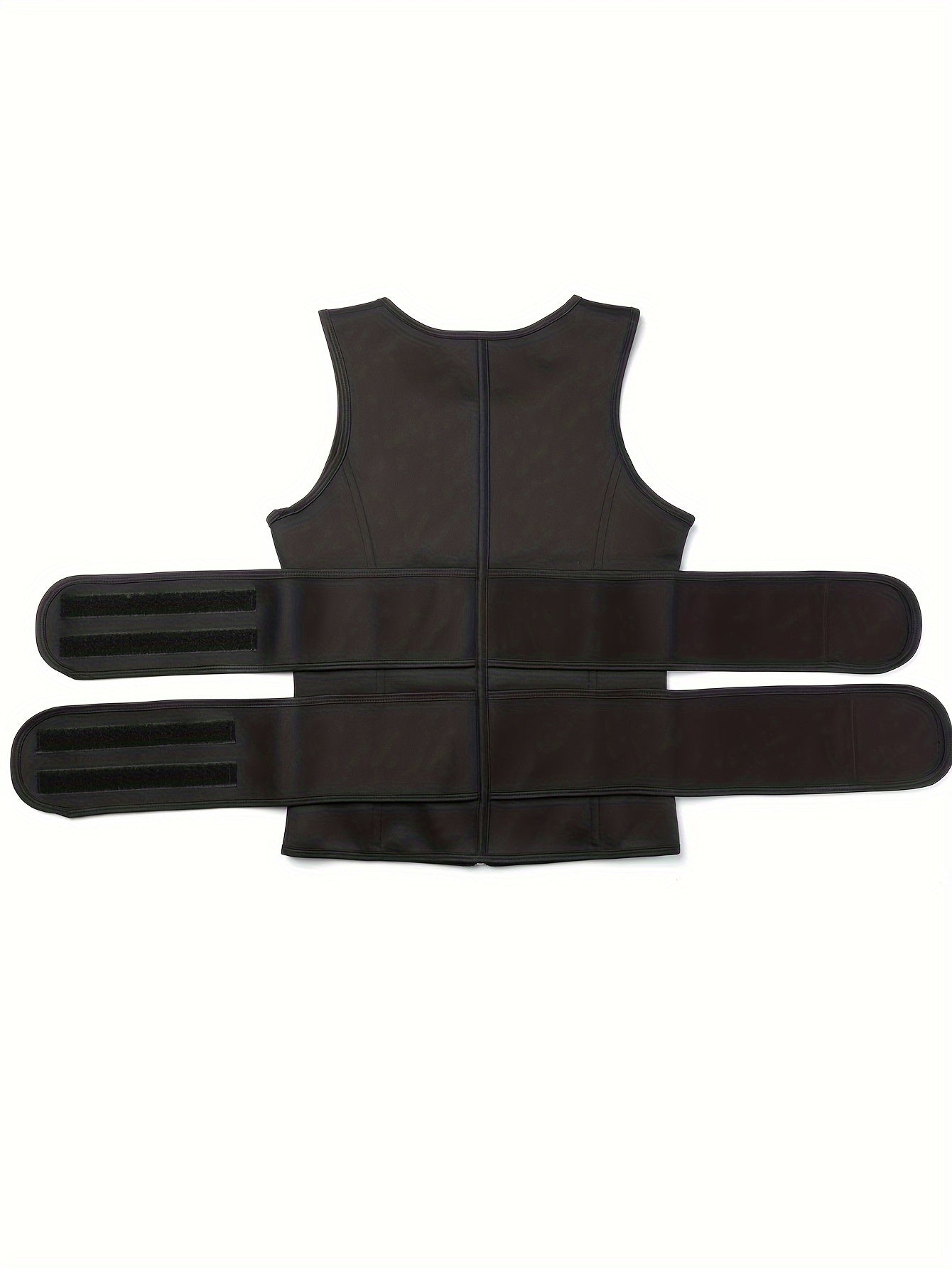 Men's Body Shaper Waist Trainer Sauna Vest Double Belt - Looped In Style