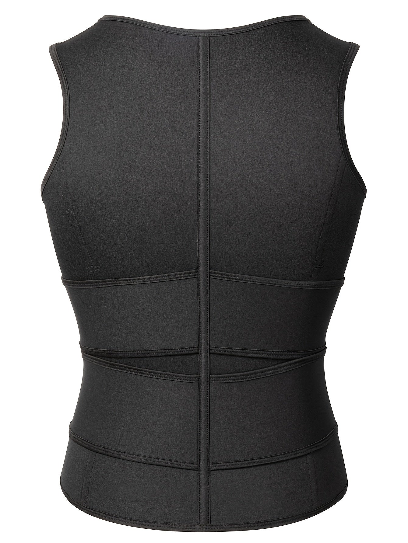 Men's Body Shaper Waist Trainer Sauna Vest Double Belt - Looped In Style