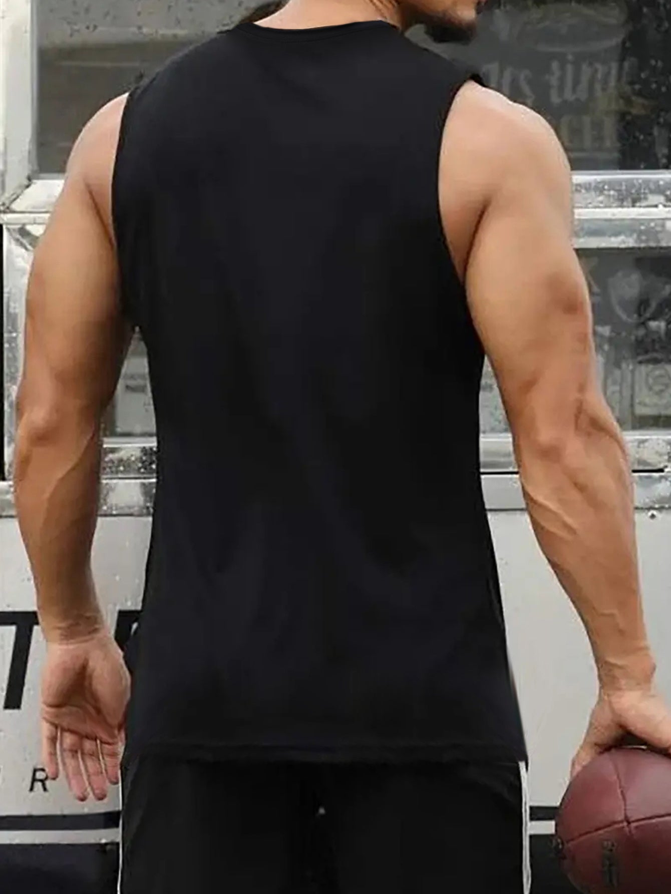 Men's Patriotic American Flag Print Sleeveless Tank Top 100 Cotton Breathable Summer Sports Vest Round Neck Pullover Casual Gym Activewear - Looped In Style