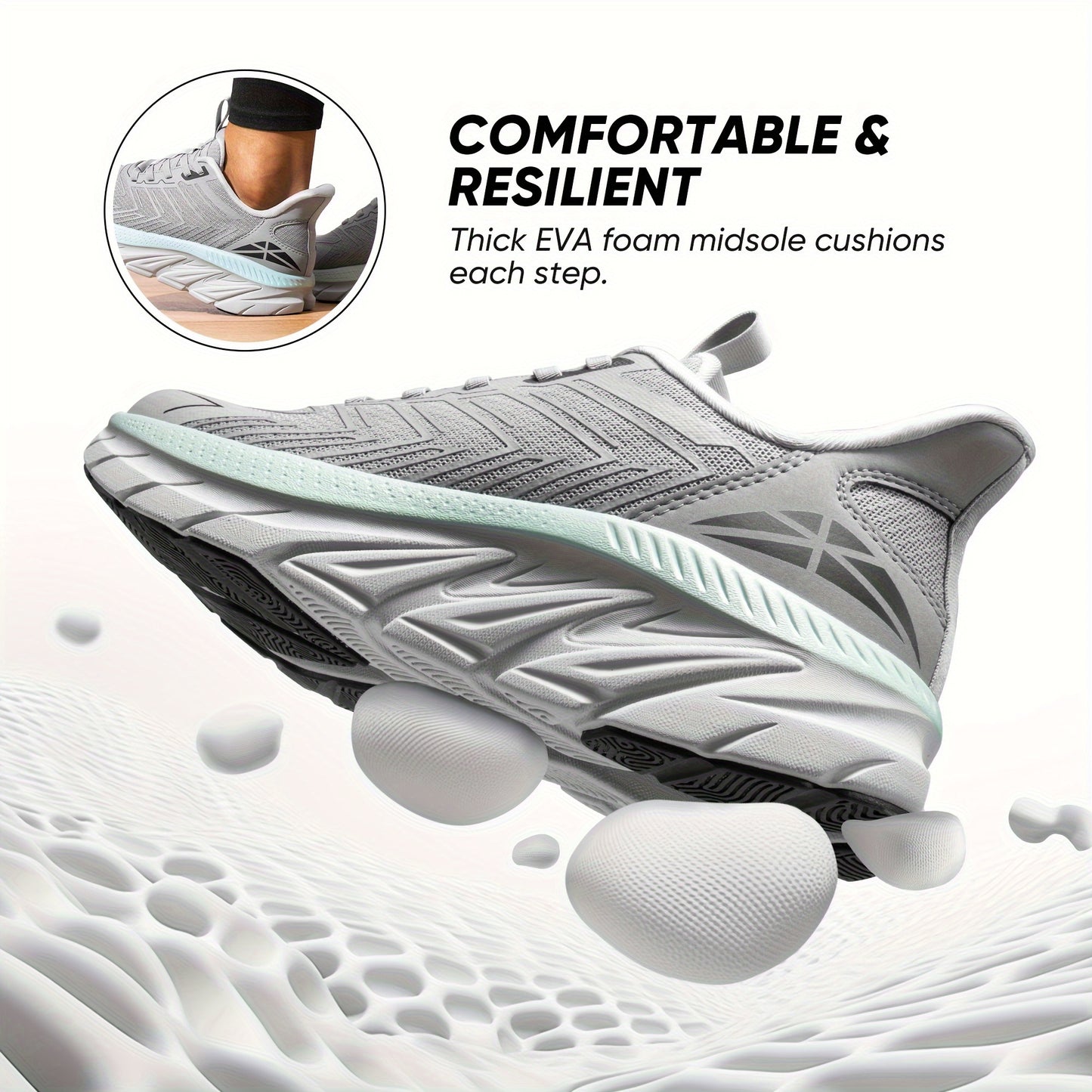 ALLSWIFIT Womens Lightweight Non Slip Athletic Sneakers