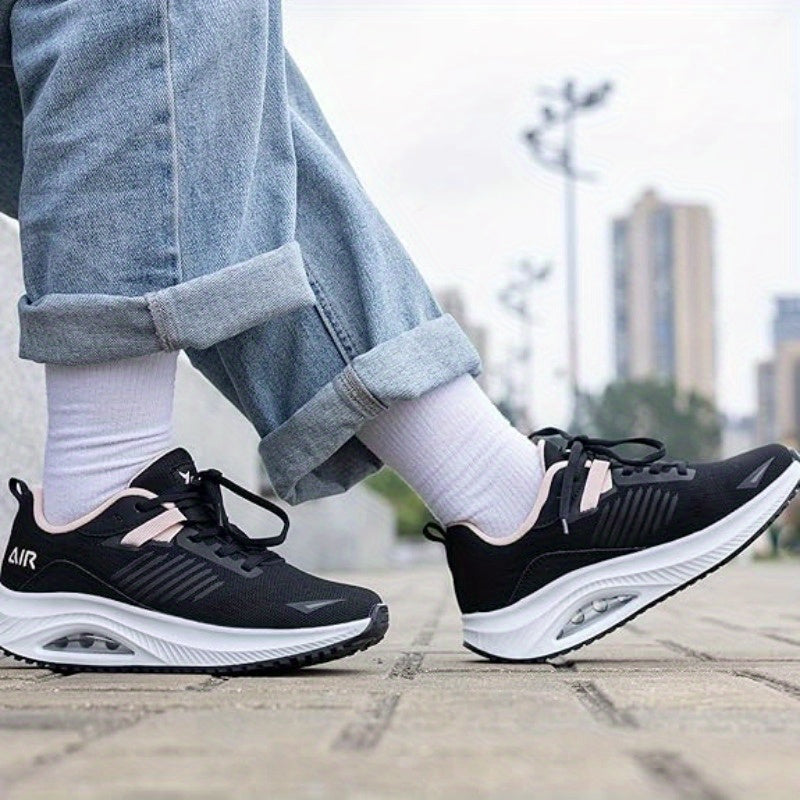 Women's Arch Walking Shoes Breathable Mesh Air Cushion Tech
