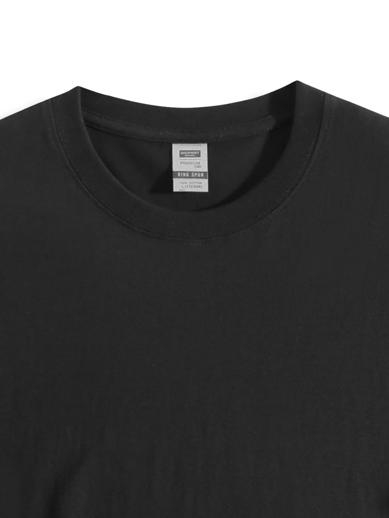 Men's U.S. Army Star Print T-Shirt - 100% Cotton Crew Neck - Looped In Style
