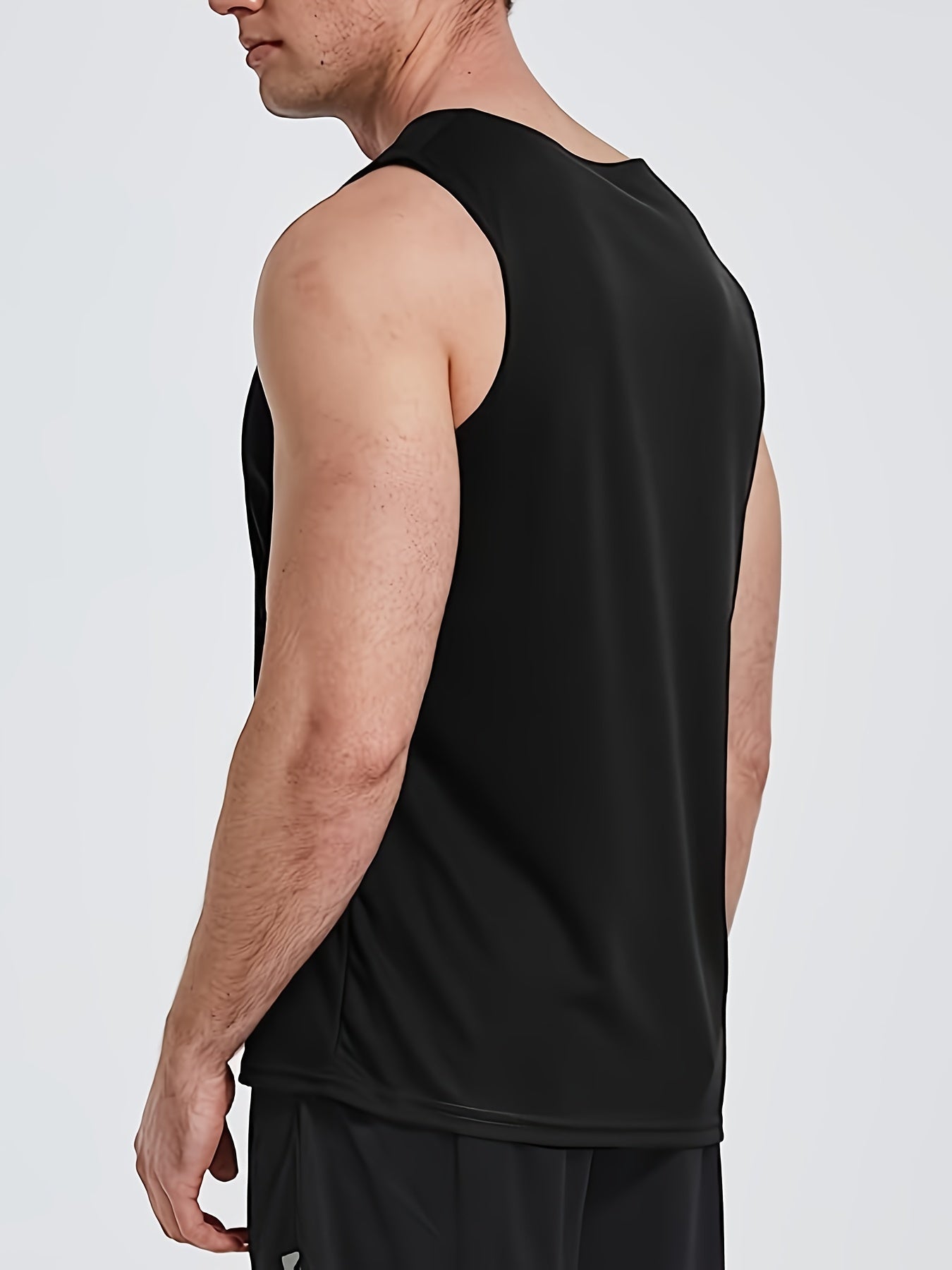 6 Pack Moisture Wicking Men's Athletic Tank Tops Quick Dry Shirts for Outdoors and Sports - Looped In Style