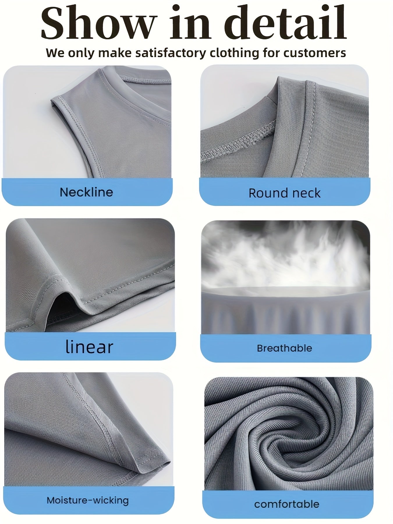 5 Pack Of Men's Summer Loose Crew Neck Vest T Shirts Moisture Absorbent Breathable Soft And Comfortable For Daily Sports Fitness And Training - Looped In Style