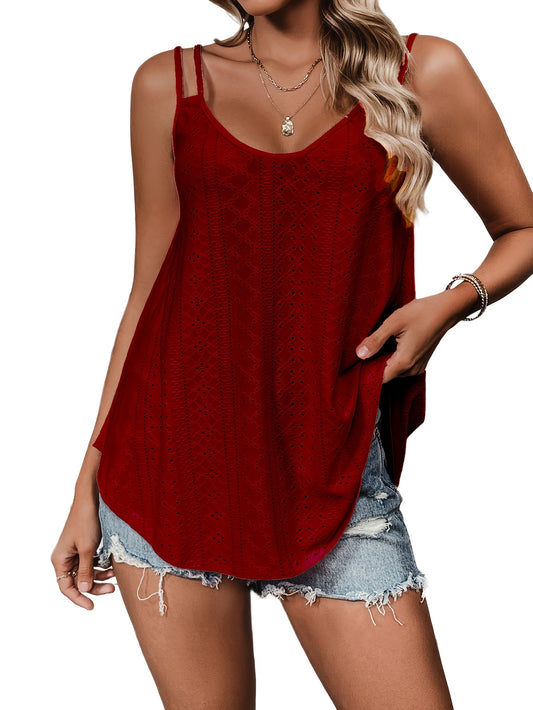 Tooluck 3 Pack Womens Scoop Neck Sleeveless Camisole Casual Basic Comfortable for Daily Wear - Looped In Style