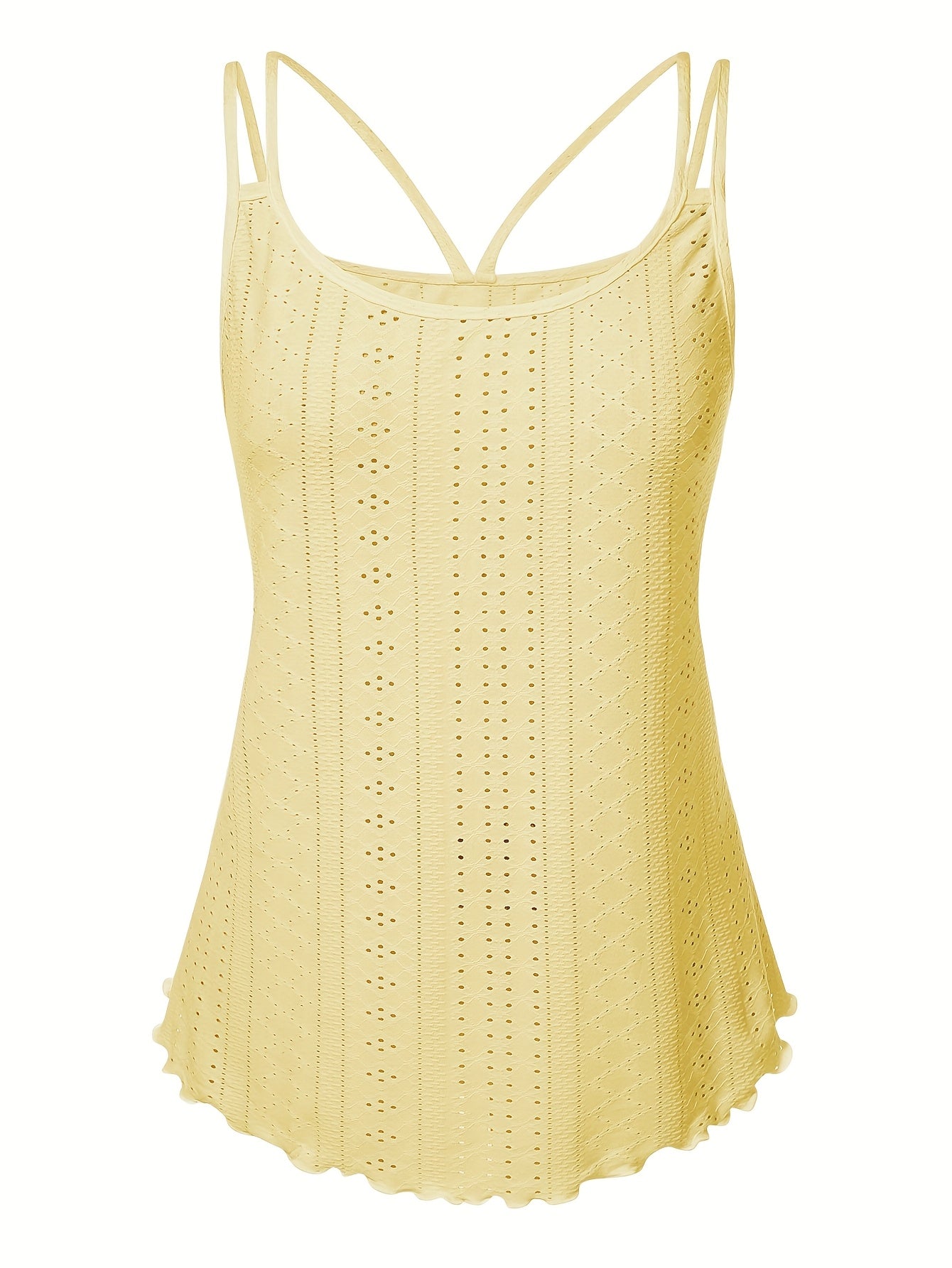 Tooluck 3 Pack Womens Scoop Neck Sleeveless Camisole Casual Basic Comfortable for Daily Wear - Looped In Style